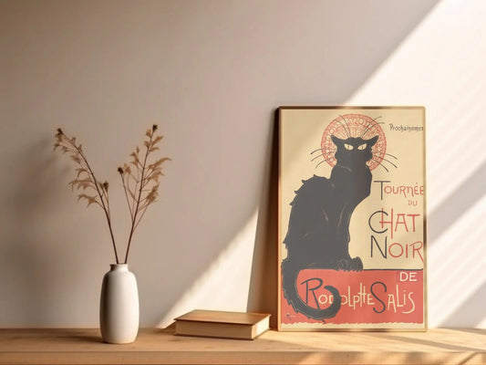 The Timeless Allure of 'Tournée du Chat Noir': From Parisian Cabaret to an Ubiquitous Poster - copper-red