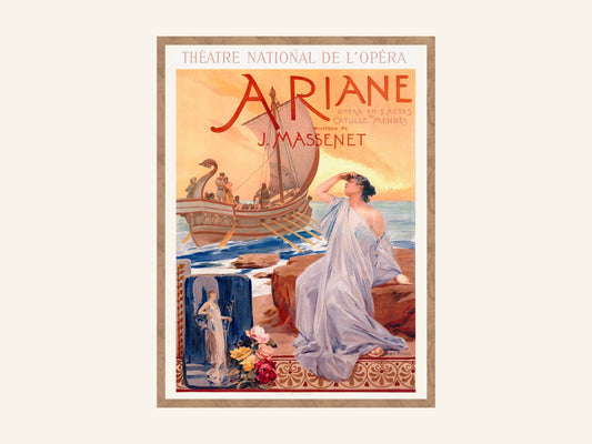 Jules Massenet, Ariane (1906), Poster By Albert Maignan - copper.red.co