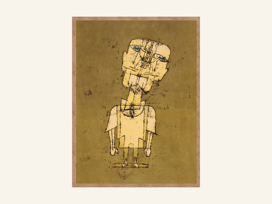 Poster of Ghost of a Genius - Paul Klee - copper.red.co